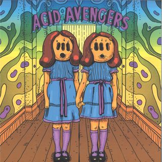 Posthuman, Queer On Acid, Hardton — Acid Avengers 030 vinyl cover