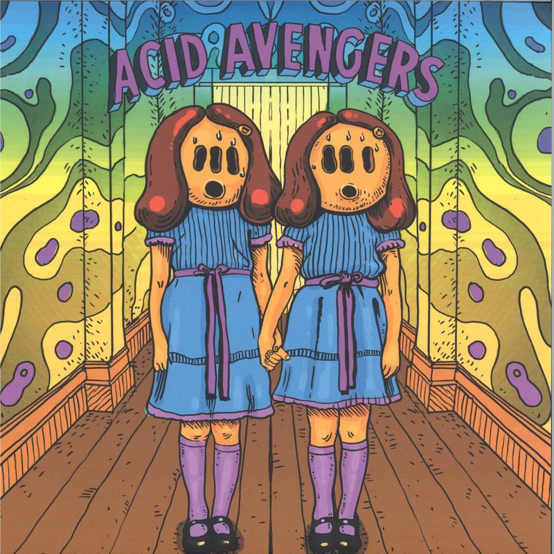 Posthuman, Queer On Acid, Hardton — Acid Avengers 030 vinyl cover