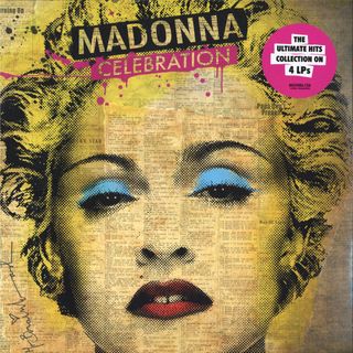Madonna — Celebration LP 4x12" vinyl cover