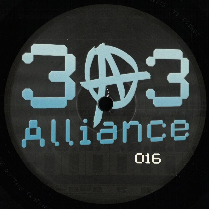 Benji303, Dilks, Chief303 — 303 ALLIANCE 016 vinyl cover