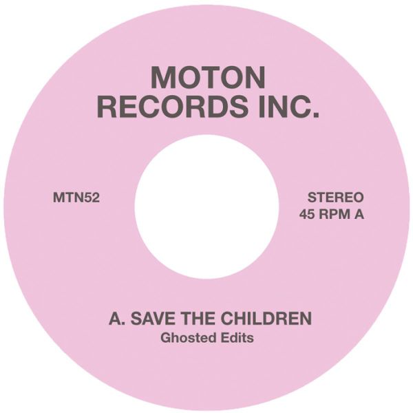 Moton Records Inc — Ghosted Edits vinyl cover