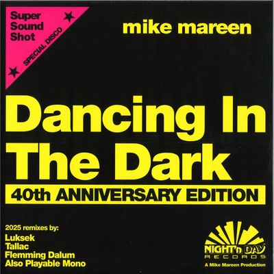 Mike Mareen — DANCING IN THE DARK - 40TH ANNIVERSARY EDITION EP vinyl cover