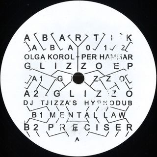 Olga Korol, Per Hammar — Glizzo EP vinyl cover