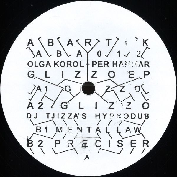 Olga Korol, Per Hammar — Glizzo EP vinyl cover