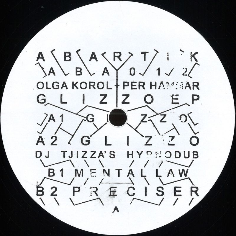 Olga Korol, Per Hammar — Glizzo EP vinyl cover
