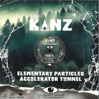 K▲Nz — Elementary Particles Accelerator Tunnel Mini-LP vinyl cover