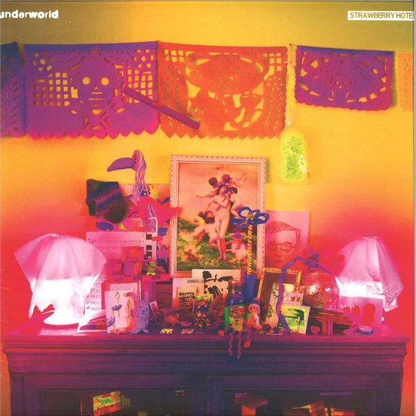 Underworld — Strawberry Hotel LP 2x12" vinyl cover
