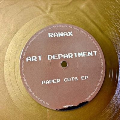 Art Department — PAPER CUTS EP vinyl cover