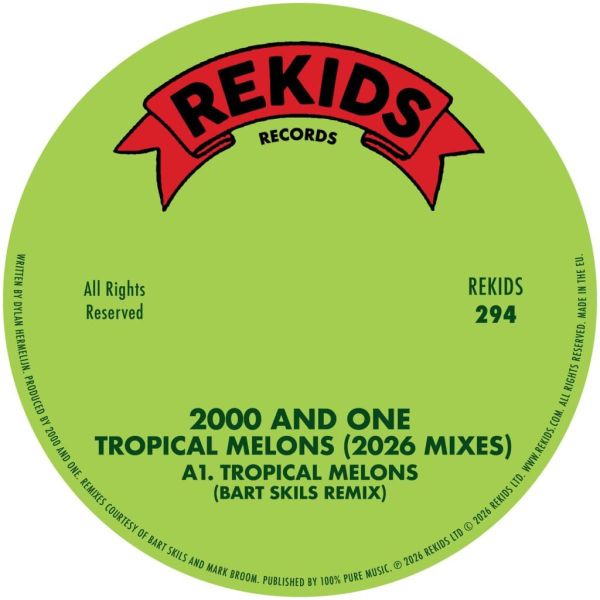 2000, One — Tropical Melons (2026 Mixes) vinyl cover