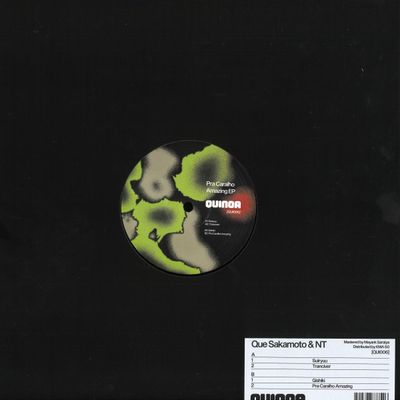 Que Sakamoto, NT — Pra Caralho Amazing EP vinyl cover