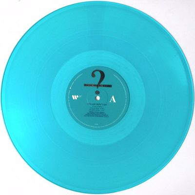 Double You — Please Don't Go vinyl cover