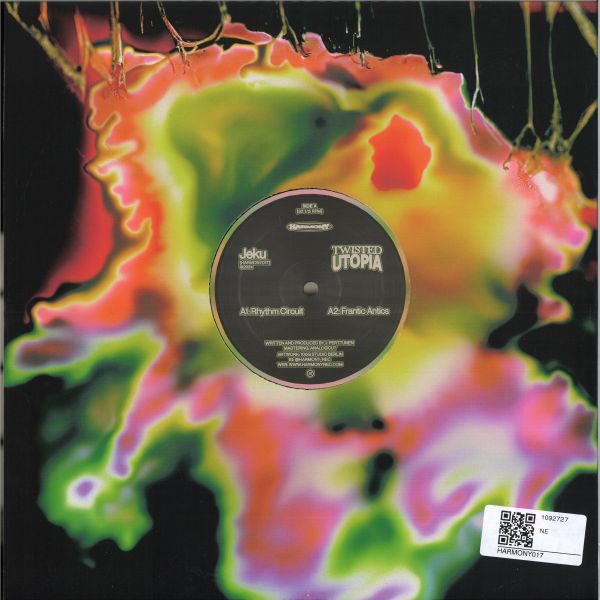 Jeku — Twisted Utopia vinyl cover