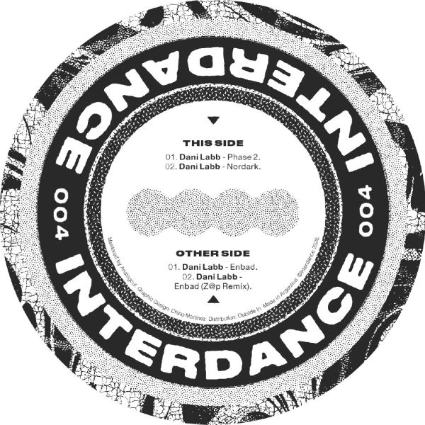 Dani Labb — Interdance 004 (feat. Z@P Remix) vinyl cover