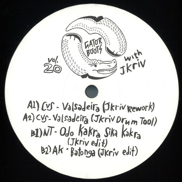 Jkriv — Gator Boots Vol. 20 vinyl cover