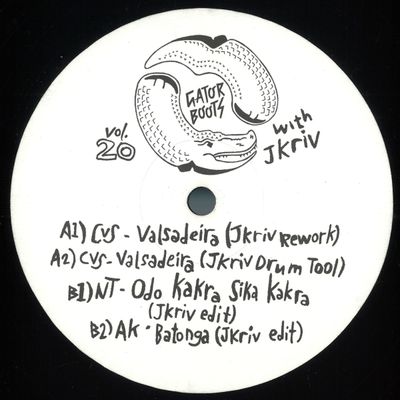Jkriv — Gator Boots Vol. 20 vinyl cover