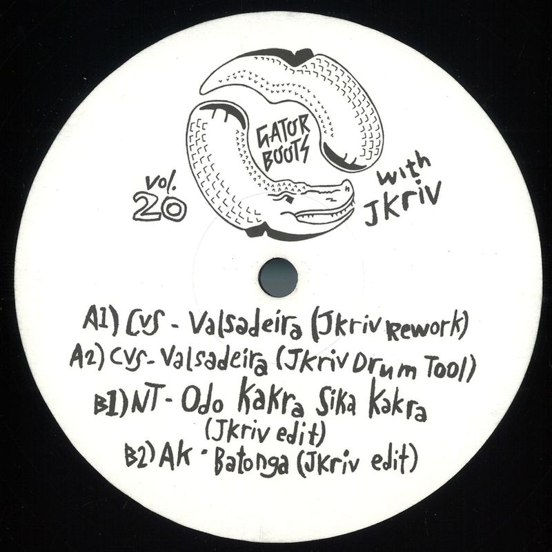 Jkriv — Gator Boots Vol. 20 vinyl cover