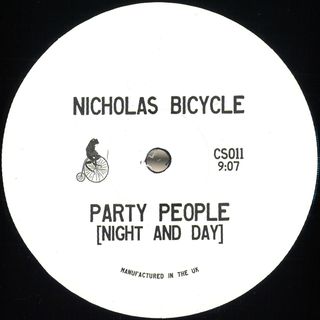 Nick Bike — Party People vinyl cover