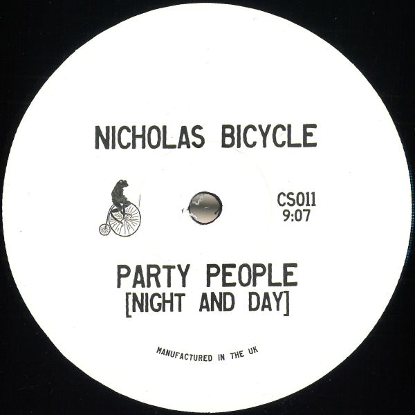 Nick Bike — Party People vinyl cover
