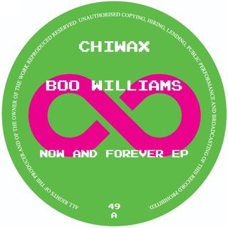 Boo Williams — Now And Forever EP vinyl cover