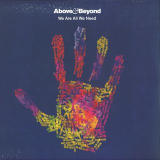 Above, Beyond — WE ARE ALL WE NEED LP 2x12" vinyl cover