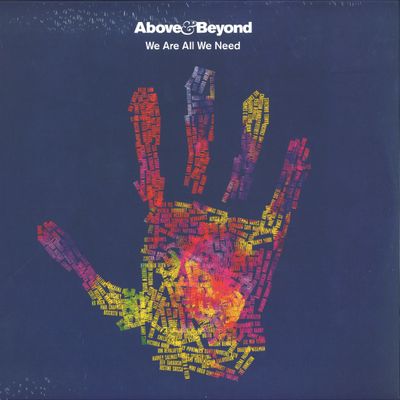 Above, Beyond — WE ARE ALL WE NEED LP 2x12" vinyl cover