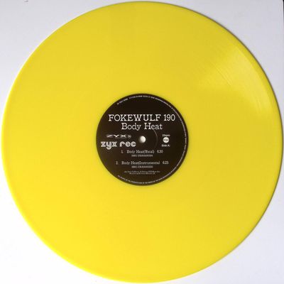 Fokewulf 190 — BODY HEAT vinyl cover