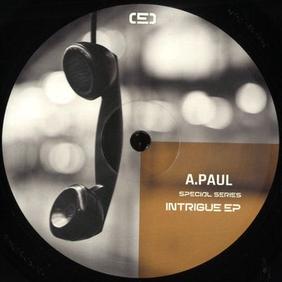 A.Paul — Intrigue EP vinyl cover