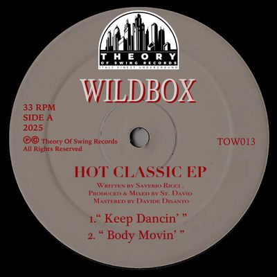 Wildbox — Hot Classic EP vinyl cover