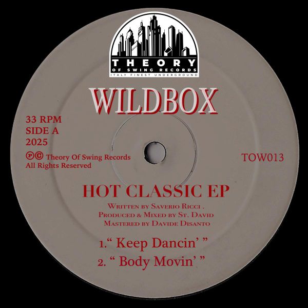 Wildbox — Hot Classic EP vinyl cover