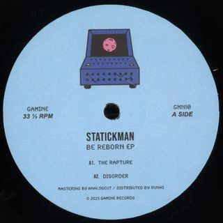 Statickman — Be Reborn EP vinyl cover