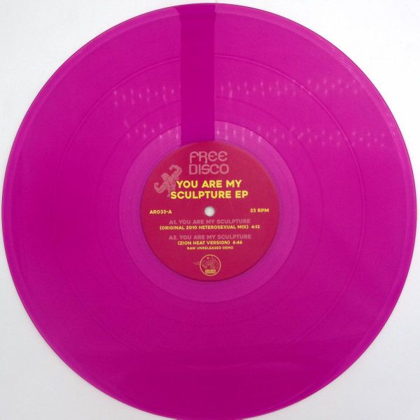 Free Disco — You Are My Sculpture EP vinyl cover