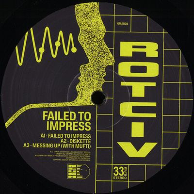 Rotciv — Failed To Impress vinyl cover