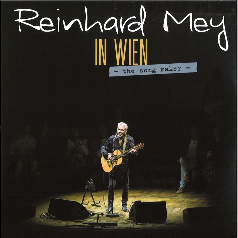Reinhard Mey — IN WIEN - The song maker LP 3x12" vinyl cover