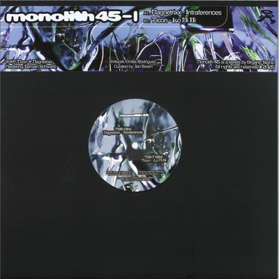 Magnetrixx, Ticon — Monolith 45 Series vinyl cover