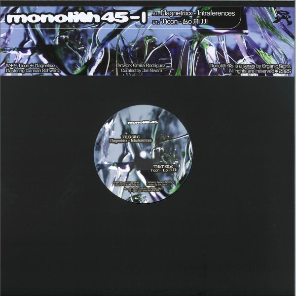 Magnetrixx, Ticon — Monolith 45 Series vinyl cover