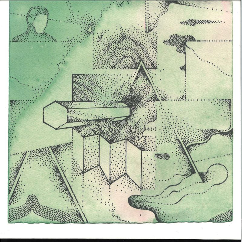 Secret Circuit — Green Mirror 2x12" vinyl cover