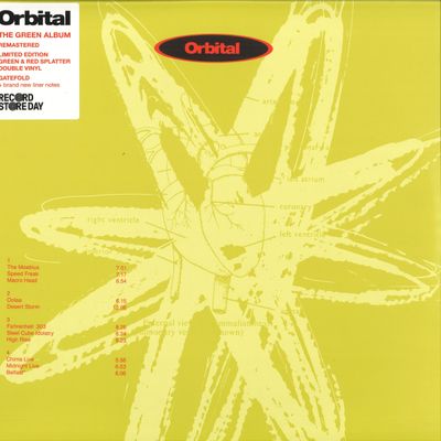 Orbital — Orbital LP 2x12" vinyl cover