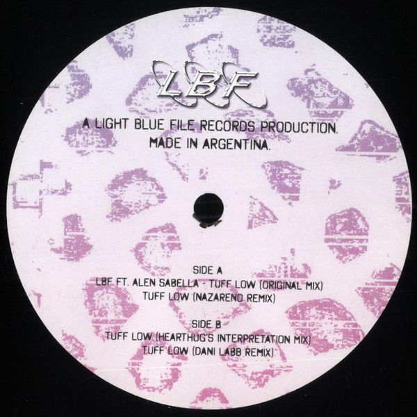 Light Blue File, Alen Sabella — TuffLow (Remix EP) vinyl cover