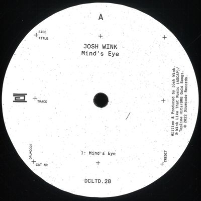 Josh Wink — Mind's Eye vinyl cover