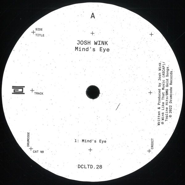 Josh Wink — Mind's Eye vinyl cover