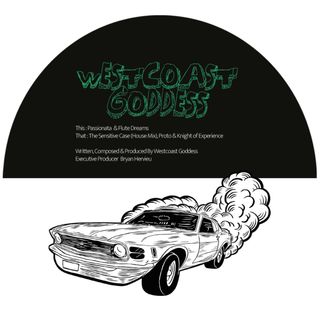 Westcoast Goddess — Flute Dreams vinyl cover