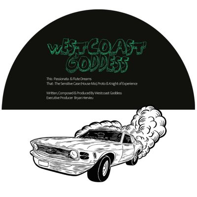 Westcoast Goddess — Flute Dreams vinyl cover