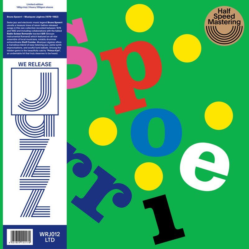 Bruno Spoerri — Musiques Légères (1976-1982) vinyl cover