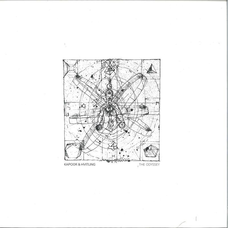 Kapoor, Hvitling — The Odyssey LP 2x12" vinyl cover