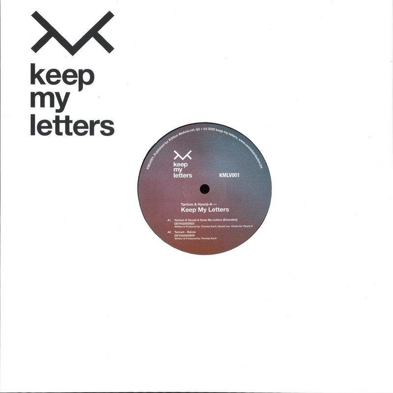 Tantum, Hyunji-A — KEEP MY LETTERS vinyl cover