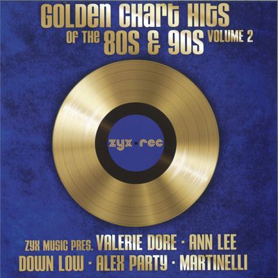 Various — Golden Chart Hits Of The 80s & 90s Vol. 2 LP vinyl cover