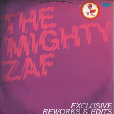 The Mighty Zaf — Exclusive Reworks & Edits 2x12" vinyl cover