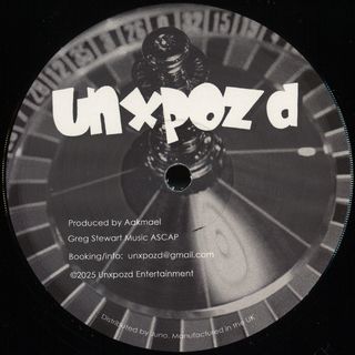 DJ Aakmael — Numbers Game EP vinyl cover