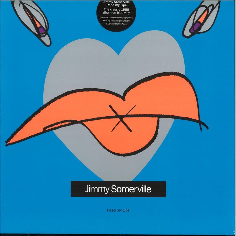 Jimmy Somerville — Read My Lips LP vinyl cover