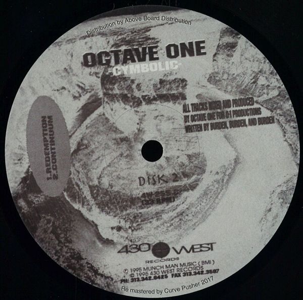 Octave One — Cymbolic Ep 2x12" vinyl cover